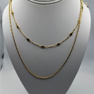 Elegant Gold Layered Necklace